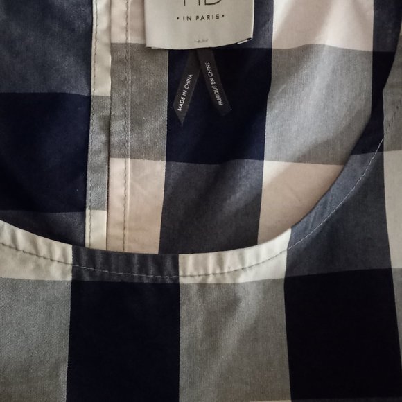 HD IN PARIS/MOTH - TWO PIECE SWEATER/SKIRT - CHECKERED - SIZE 2 (EUC) - Picture 3 of 3